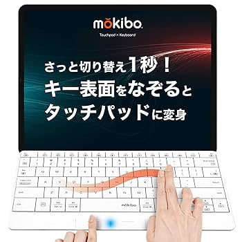 mokibo ワイヤレスキーボード ホワイト 楽天市場】mokibo ワイヤレスキーボード bluetooth テンキーレス